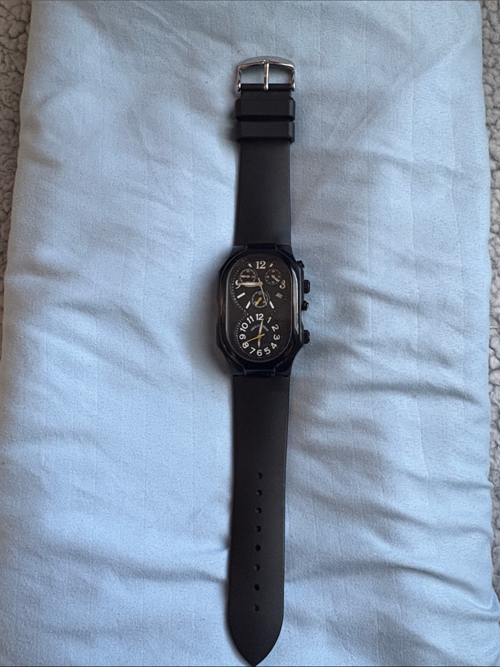 Philip Stein Black Men's Watch  Classic  Strap